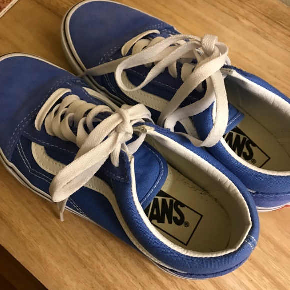 Like new blue women’s Van shoes - Picture 3 of 3